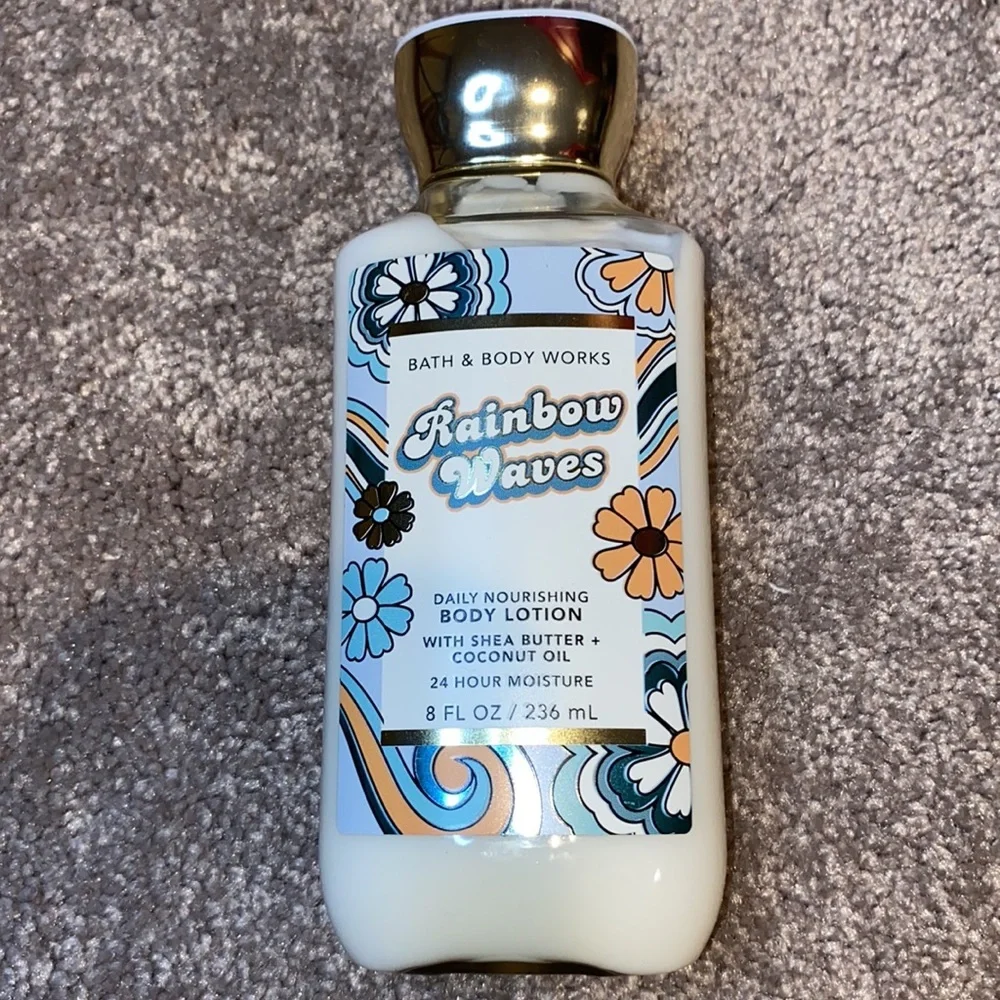 BBW Rainbow Waves Body Lotion & Watermelon Lemonade & Eucalyptus Mint Hand Soap